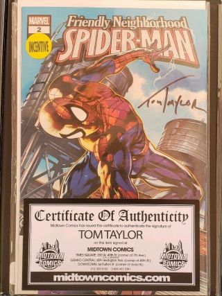 Friendly Neighborhood spiderman 2 1:25 Signed by Tom Taylor 6