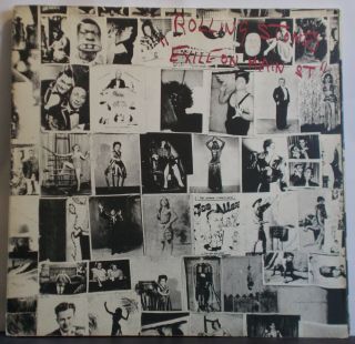 Rolling Stones - Exile On Main St Uk 2 - Lp,  Postcards,  Inners - Street