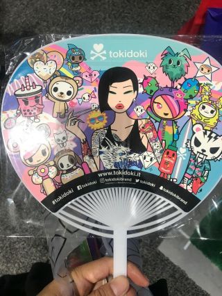 San Diego Comic Con 2019 Exclusive Tokidoki Fan And Brochure
