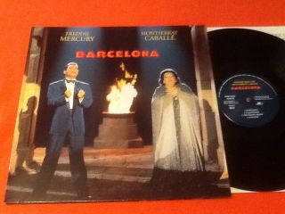 Queen - Freddie Mercury " Barcelona " Vinyl Lp Unplayed Ex,  Caballe