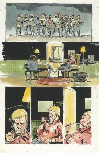 Tyler Jenkins Peter Panzerfaust Issue 24 P.  1 Published Art
