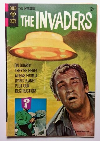 The Invaders 1 And 2 Gold Key 1967