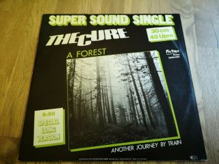 The Cure 12 " Not Lp A Forest German Fiction 1st Press Rare 0930.  022 Mmmmmmmm