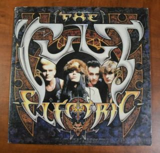 Electric By The Cult (vinyl Lp,  1987,  Sire 9 W1 - 25555,  Gatefold) Nm/vg,