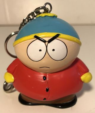 Vintage 1998 South Park Cartman Key Chain Comedy Central Fun 4 All