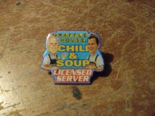Waffle House Chili And Soup Licensed Server Rare Pin