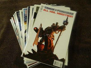 2008 Idw Comics Transformers All Hail Megatron 1 - 16 Rare Complete Series Vf/nm