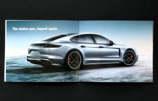2017 Porsche Panamera Sales Brochure 14 Pages Age Of Disruption