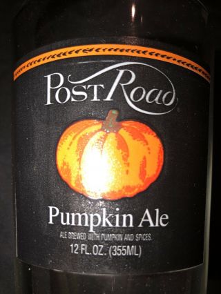 Post Road Pumpkin Ale Brooklyn Brewery Ny Pint Beer Glass Mancave Halloween Fall