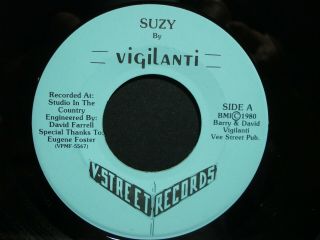 Vigilanti Ultra Rare Obscure V - Street 45 / Suzy / Miss U.  S.  A.  / Power Pop / Nm,