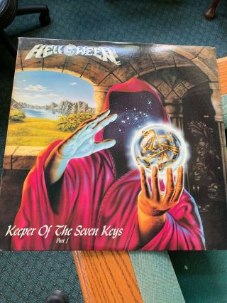 Helloween " Keeper Of The Seven Keys Part I " Us 1987 Lp Rca (6399 - 1) Nm