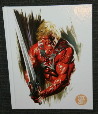 Alex Ross 2014 Sketchbook Masters Of The Universe Sdcc Comic Con