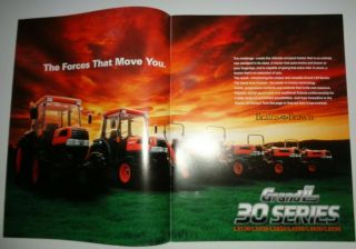 Kubota L3130 L3430 L3830 L4330 L4630 L5030 Tractor Loader Backhoe Brochure 2