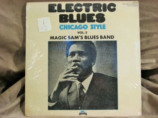 Vinyl Lp Magic Sam Blues Band‎ Electric Blues Chicago Style France Fs