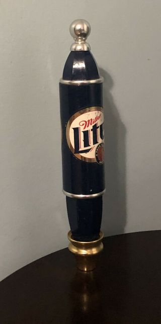 Vintage Miller Lite Tap Handle Knob Draft Lager Pilsner Milwaukee Beer