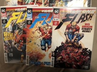 The Flash 70 - 75 (Year One Storyline) DC Comics Williamson Porter 2