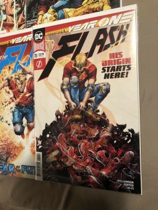The Flash 70 - 75 (Year One Storyline) DC Comics Williamson Porter 3