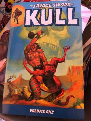 The Savage Sword Of Kull Volume One Dark Horse Books Stan Lee
