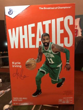 Kyrie Irving Wheaties Cereal Box Rare Collectors Uncle Drew