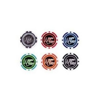 Wayne Casino Poker Chips Sdcc 2011 Batman Flashpoint Set Of 6 Chips Collectible