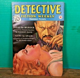 Detective Fiction Weekly,  February 11,  1939 -