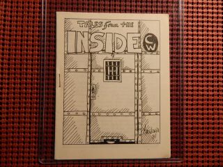Underground Mini Comix - Tales From The Inside 1 Pr=50 Copies White Version 1981