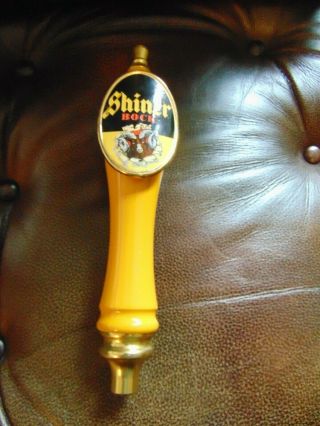 Shiner Bock Beer Tap Handle 12 "