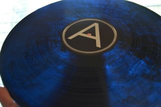 Resident Evil Soundtrack Vinyl Lp Record Limited Blue/black Smoke Laced