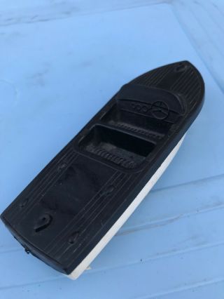 Vintage Tootsietoy Chris Craft Capri Plastic Speedboat 6inch