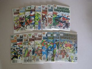 The Official Handbook Of The Marvel Universe Deluxe 1 - 18 Edition Missing 13 P7