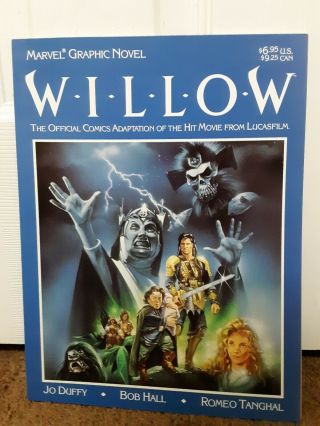 Willow Graphic Novel Movie Adaptation 1988 Nm Never Read,  Spine