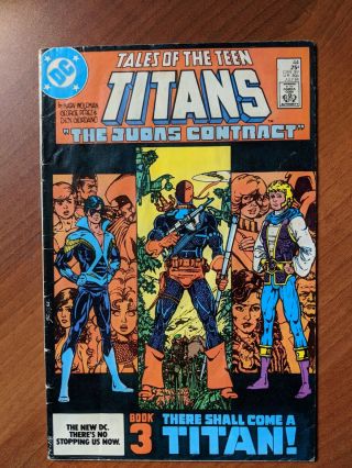 Tales Of The Teen Titans 44 Mid Grade 1st App Nightwing Dick Grayson Titans Tv