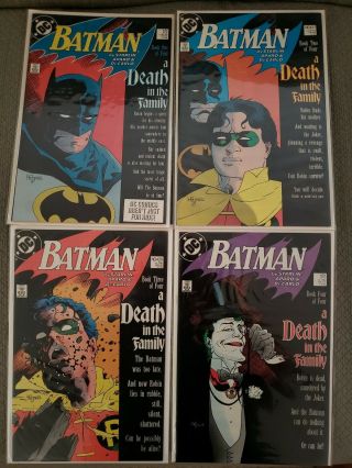 Batman 426 427 428 429 Death In The Family Complete Set