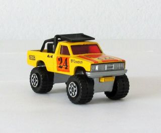 Vintage Lesney Matchbox 13 4x4 Dunes Racer Open Back Pick Up Truck N 1981