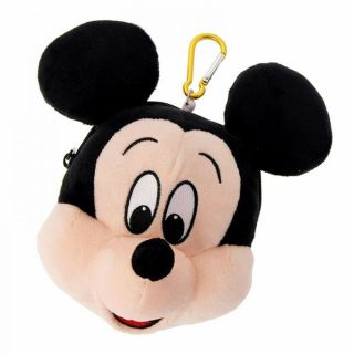 Disney Store Japan Pass Case Mickey Mouse Face Disney School From Japan F/s