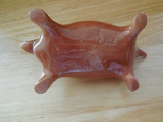 Vintage Dachshund Ceramic Ashtray Doxen Doxie Handcrafted 5