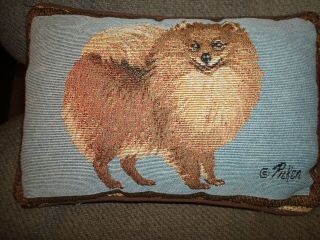 Gorgeous Pomeranian Dog Pillow 11 " X 8 "