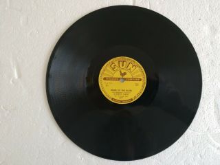 Johnny Cash 78 Rpm: Home Of The Blues / Give My Love To Rose - Sun 279