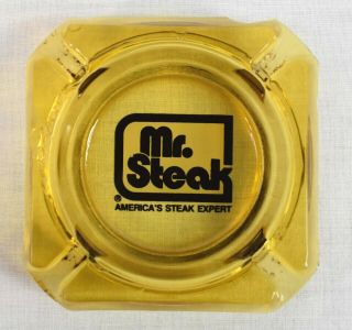Vintage Mr.  Steak Ashtray America 