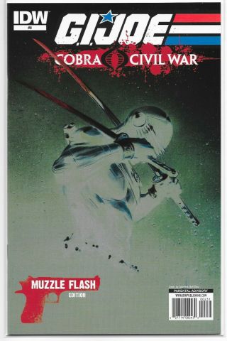 G.  I.  Joe Cobra Civil War 0 Gabriele Dell Otto Muzzle Flash Edition Variant Idw