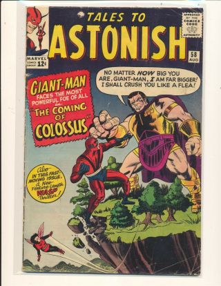 Tales To Astonish 58 G/vg Cond.