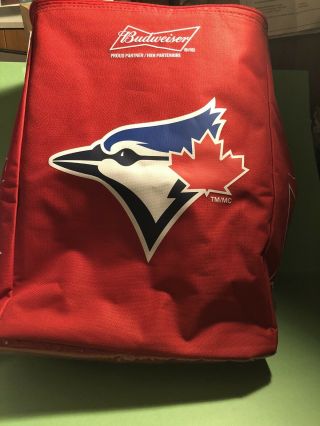 Budweiser Insulated Zippered Cooler Backpack Toronto Blue Jays