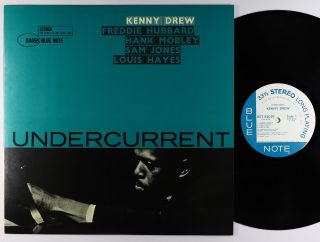 Kenny Drew - Undercurrent Lp - Blue Note Japan - Bst 84059 Vg,
