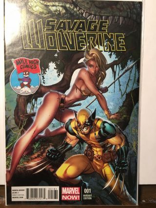 Savage Wolverine 1,  J.  Scott Campbell,  Mile High Variant