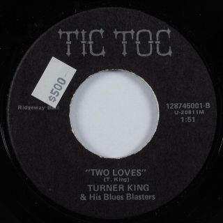 Crossover Soul 45 Turner King Two Loves Tic Toc Vg,  Hear
