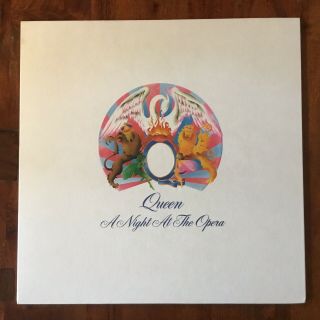 Queen Vinyl Lp A Night At The Opera 1981 Japanese Repress In Ex Cond