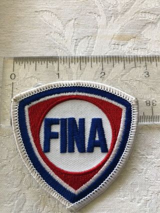 Fina Logo Car Racing Patch Iron On Jacket T - Shirt Sign Badge