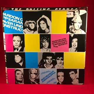 ROLLING STONES Some Girls 1978 UK VINYL LP INNER 3