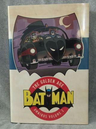 Batman The Golden Age Omnibus Vol 2 Hc Cover First Print