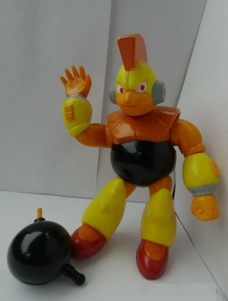 Vintage 1994 Bombman Action Figure (bandai) From The Mega Man Tv Show Very Rare